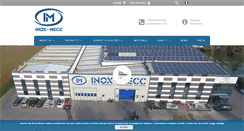 Desktop Screenshot of inoxmecc.com